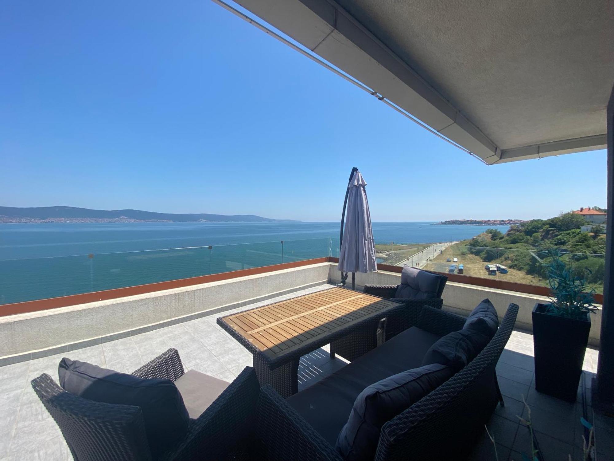 Paradiso 'В' 607 Large Luxury Apartment Nesebar Exterior foto