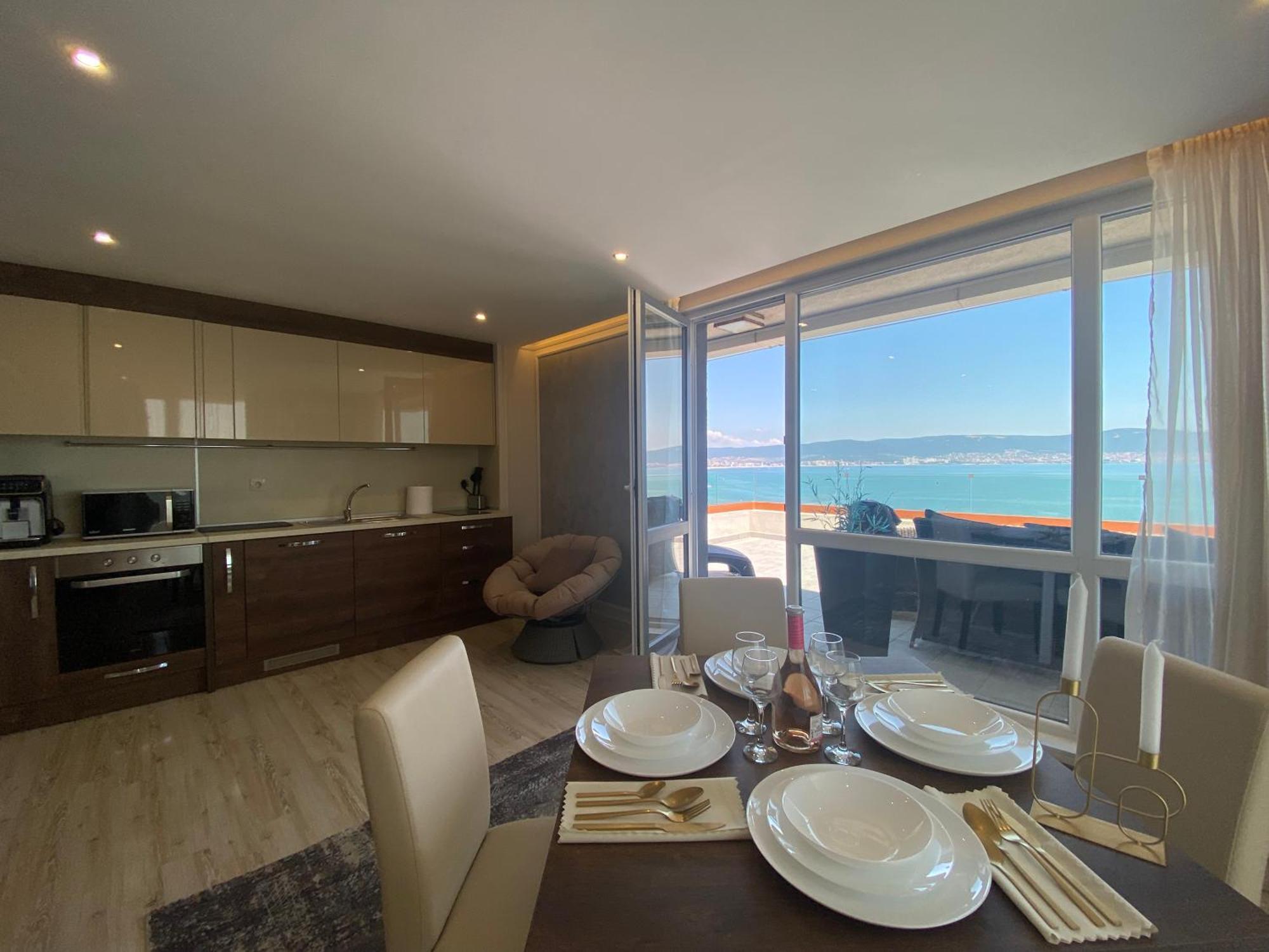 Paradiso 'В' 607 Large Luxury Apartment Nesebar Exterior foto
