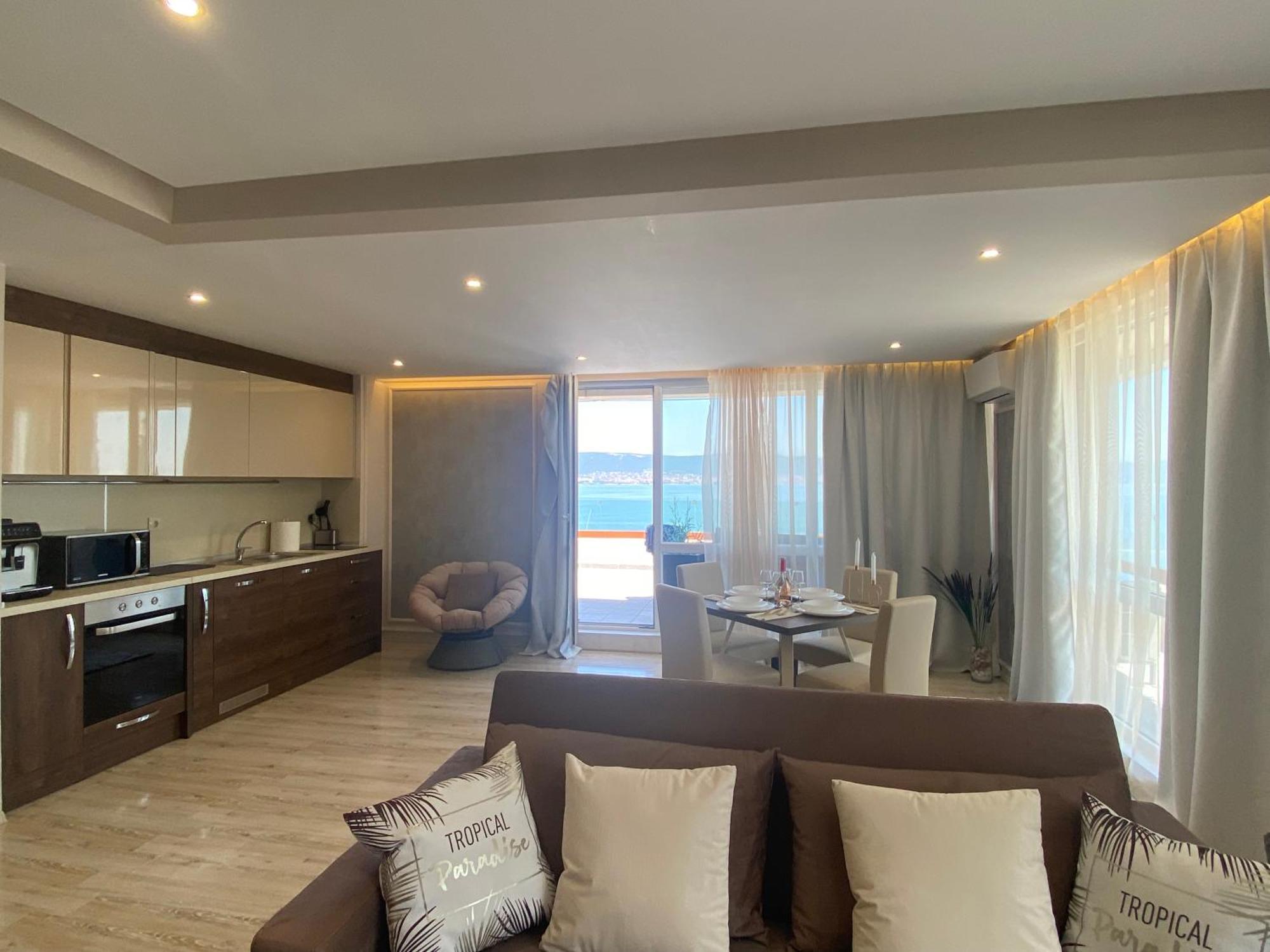 Paradiso 'В' 607 Large Luxury Apartment Nesebar Exterior foto