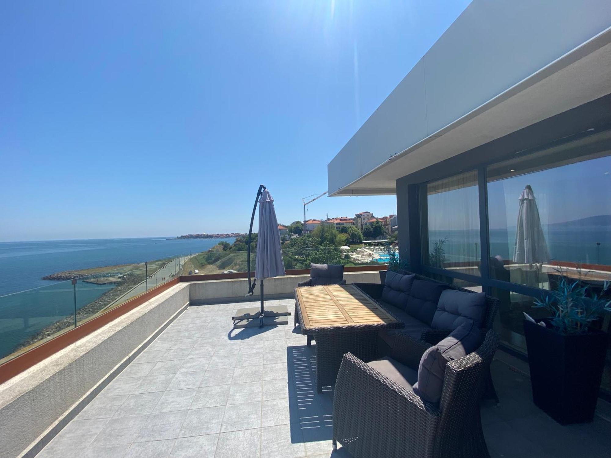 Paradiso 'В' 607 Large Luxury Apartment Nesebar Exterior foto
